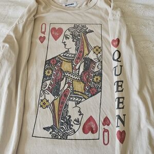 Daydreamer Queen Playing Card Graphic Tee